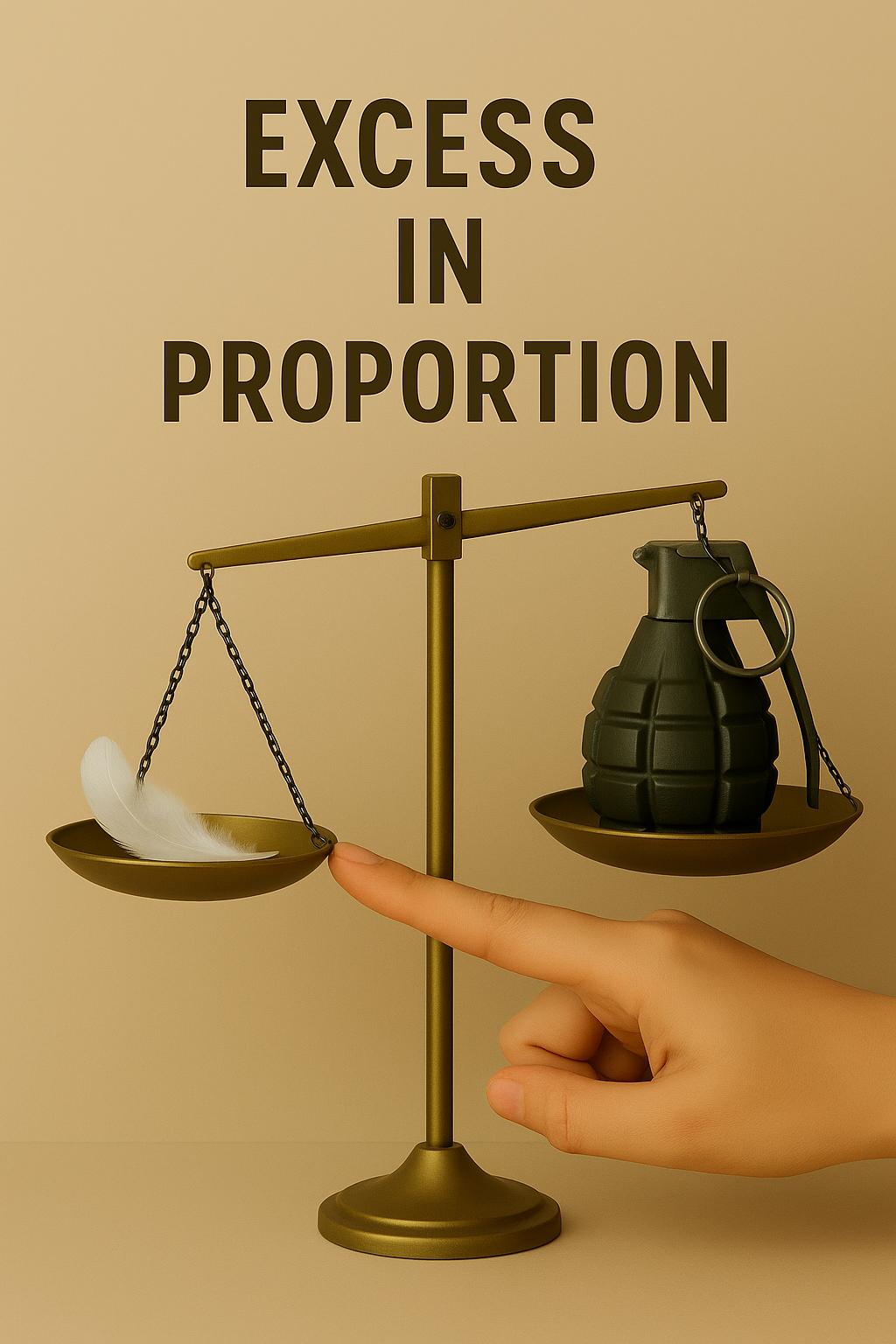Cover: Proportionally Too Much